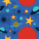 purple orange pattern background tile