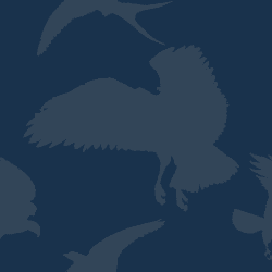 blue birds of prey pattern background tile