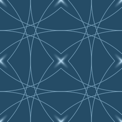 blue circles pattern repeating background tile