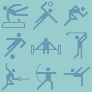 blue sport pattern graphic background tile