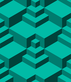 blue cube stairs pattern clip-art background tile