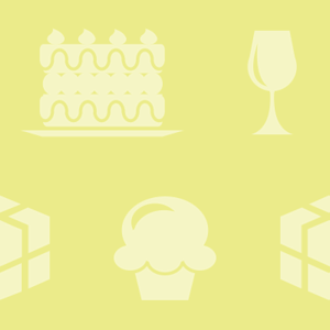 cake party pattern seamless tile