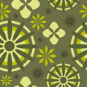 green pattern seamless background tile