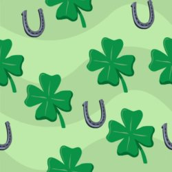 four leaf clover tile