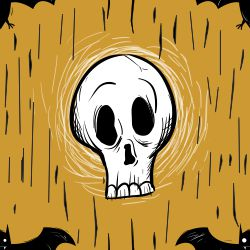 halloween bats pattern tile