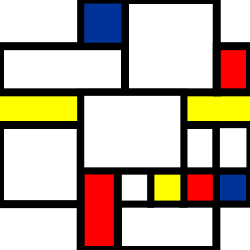 mondriaan art