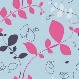 purple blue flowers pattern background