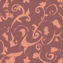 flowers pattern background tile