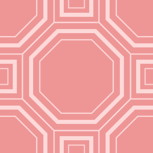 Pink octagon pattern background tile